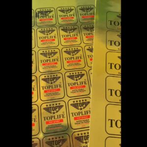 Home sticker gold dan silver a3 dan cutting