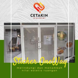 Home cetak sticker one way vision sticker kaca | cetak stiker one way vision stiker kaca
