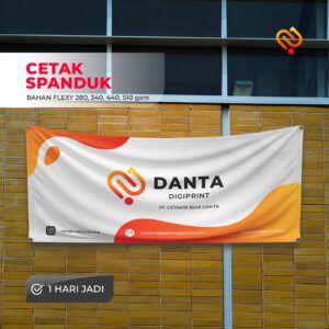 Home cetak spanduk / banner bahan flexy flexy 280gsm